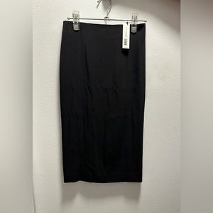 Theory pencil skirt black, size 00, new with tag